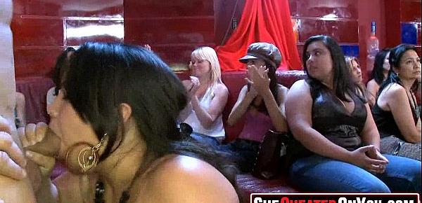  28 Cheating wives at underground fuck party orgy!16